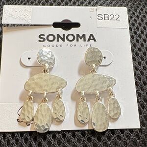 Sonoma Elegant Silver Dangle Earrings